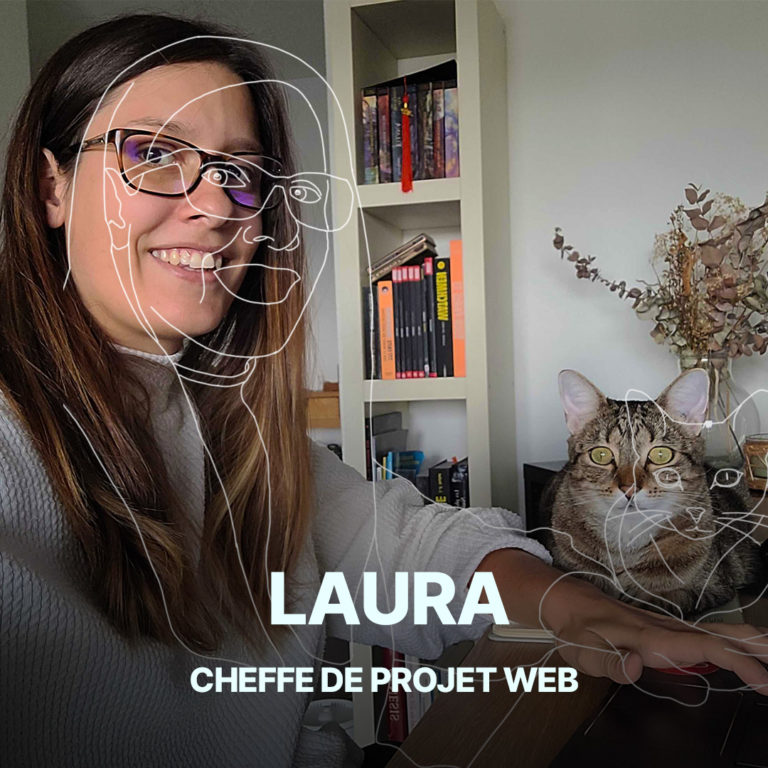 Laura, cheffe de projet web