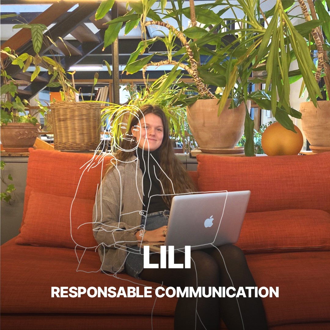 Lili, responsable communication
